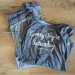 Life is Good pajama set